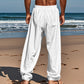 ✨🔥Pantalon décontracté homme à cordon de serrage avec poches