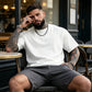 👕 50 % DE RÉDUCTION ! 🌿 T-shirt à col rond pour homme, coupe décontractée – Coton respirant, coupe confortable et idéal pour un usage quotidien 🏠