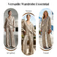Ensemble femme composé d'un haut à imprimé serpent et d'un pantalon à jambes larges