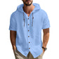 👕Hoodie Homme Été ✅ Lin Respirant | Style Décontracté & Chic 🏖️ -51% 🔥