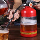 Populaire seau à bière en forme d'extincteur – Système de distribution à pression manuelle – Idéal pour les matchs en public et les soirées football 🍻⚽