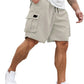 🩳🔥 PROMO FLASH 50% ! Short Cargo Décontracté Homme – Grandes Poches, Taille à Cordon, Tissu Respirant, 5 Couleurs, Taille XL-6XL, Parfait pour l'Été 👕