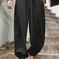 Men's Casual Harem Pants with Elastic Ankles