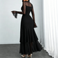 👗 50% DE RÉDUCTION 🌞 Robe maxi élégante à col montant & fente – Moulante, affinante & féminine – Idéale pour galas, mariages & occasions spéciales ✨