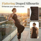 ❤️Ensemble pour femme composé d'un haut à une seule bretelle et d'un pantalon à jambes larges