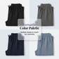 👖 Pantalon court ample unie pour femme 🌿
