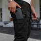 👖50 % DE RÉDUCTION🏃 Pantalon de survêtement de travail | Cordon de serrage à la taille · Polyester résistant · Jambes fuselées · Plusieurs poches