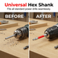 📢📢50% OFF Universal 1/4" Shank Pagoda Hex Bits🔧