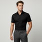 👔 PROMO LIMITÉE 50% DE RÉDUCTION ! ✨ Chemise Homme Jacquard Noir – Motif Losange, Slim, 8 Tailles ✨