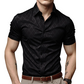 👔 PROMO LIMITÉE 50% DE RÉDUCTION ! ✨ Chemise Homme Jacquard Noir – Motif Losange, Slim, 8 Tailles ✨