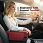 🚗Car Armrest Cushion,5-in-1 Center Console Cover with 2 Storage Bags Cup Holder, Tissue Box Slot, Phone Slot for Sedans, Car Accessories Interior Organizers