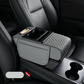 🚗Car Armrest Cushion,5-in-1 Center Console Cover with 2 Storage Bags Cup Holder, Tissue Box Slot, Phone Slot for Sedans, Car Accessories Interior Organizers