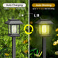 Lumière solaire d’extérieur étanche pour allée – Lot de 2 pièces