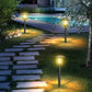 Lumière solaire d’extérieur étanche pour allée – Lot de 2 pièces