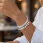 📢📢50 % DE RÉDUCTION !! ⏰ Bracelet délicat clochettes en argent – Réglable, léger & finition polie – Parfait comme cadeau ou accessoire quotidien – tintement doux au poignet 🔔