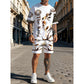 🦁 40 % DE REMISE ! ! ✨ Ensemble graphique Lion pour hommes – Bold, respirant, urbain et cool cool 😎