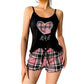 Women's Camisole Top and Shorts Pajama Set