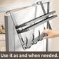 🔥Last Day Sale 50% OFF🔥Over The Door Hooks with Storage Basket