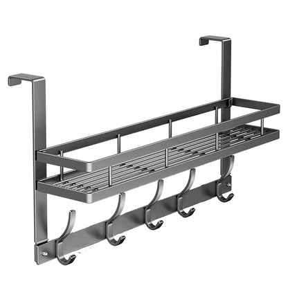 🔥Last Day Sale 50% OFF🔥Over The Door Hooks with Storage Basket