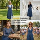 ✨💃Robe midi en jean à bretelles et boutons sur le devant pour femme
