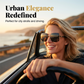 🕶️✨ PROMO FLASH 50% ! Lunettes Soleil Carrées Oversize Sans Monture – UV400, Ultra-Légères, Pailletés, 7 Coloris, Idéales Quotidien & Chic 🌟