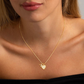 💎 PROMOTION LIMITÉE -50% ! 💥 Collier Chaîne Micro Pavé Lettres en Forme de Cœur – Pendentif Initial, Acier Titane, Ajustable ✨