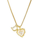 💎 PROMOTION LIMITÉE -50% ! 💥 Collier Chaîne Micro Pavé Lettres en Forme de Cœur – Pendentif Initial, Acier Titane, Ajustable ✨