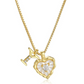 💎 PROMOTION LIMITÉE -50% ! 💥 Collier Chaîne Micro Pavé Lettres en Forme de Cœur – Pendentif Initial, Acier Titane, Ajustable ✨