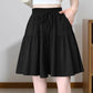 👗🏃Pantalon Jupe Taille Haute Femme Jambe Large Volants Culottes