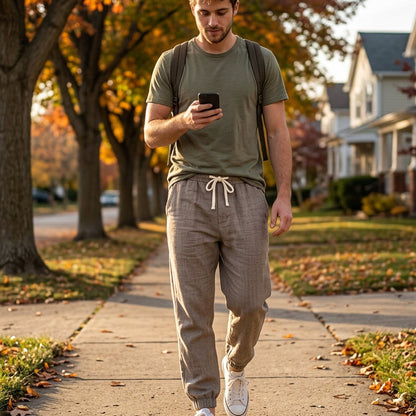 🏆VENTE DERNIÈRE CHANCE -50%🔥Pantalon Décontracté à Cordon pour Homme