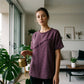 👚🔥Haut d'Été Femme à Panneaux Bords Bruts