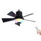 🔥💡 LAST DAY – 50% OFF! BreezGlow™ Smart Ceiling Fan Light – Bluetooth Speaker, 16M RGB Colors, E27 fit – breeze & beats in one. 🎵🌀✨