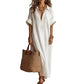 ⏳Time-Limited Special⏰Women's Minimalist Solid Color Maxi Dress