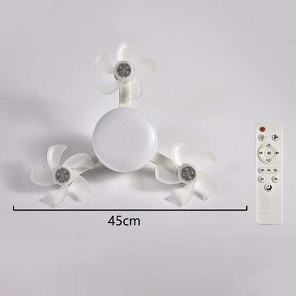 🌀 50% OFF! 💡 Ceiling Fan with E27 Socket – Quiet 2-in-1 LED Fan with Remote Control – Cooling & Lighting in One 🏠