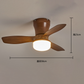 🌀 50% OFF! 💡 Ceiling Fan with E27 Socket – Quiet 2-in-1 LED Fan with Remote Control – Cooling & Lighting in One 🏠
