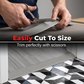 🌀🏡🔀 LIMITED-TIME 50% OFF! Versatile Self-Adhesive Floor Transition – Flexible to Bend, Cuts to Length, Works on Tile, Wood, Laminate, Concrete – Seamless Connection for Any Floor Type 🌿🪵