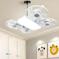 🌀🌬️3-Speed E27 Drone Model Fan Light with Remote