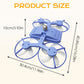 🌀🌬️3-Speed E27 Drone Model Fan Light with Remote