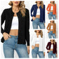 ⏳Limited-time 50% off⏰Women's Classic Crew Neck Cardigan🧥