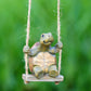 🌈🌞Whimsical Turtle Swing Decor