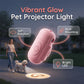 🔥LAST DAY SALE 70% OFF !!🐾Anti-Lost Pet Glow Collar Projector Light with Breed Patterns