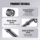 🚿💦3-Mode High-Pressure Hand Shower