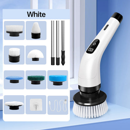 🧽8-in-1 Electric Cleaning Brush Set for Home Use