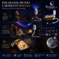 🌌 50% OFF NOW! 💫 USB lamp with starry sky projection – 13 interchangeable film discs & flexible neck – perfect for the bedroom ✨