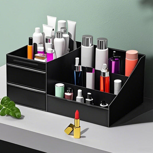 📢📢50% OFF !! ⏰Desktop Makeup Organizer with Drawers