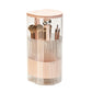 🎉 LIMITED TIME 50% OFF! 💄 Elegant Dustproof Makeup Brush Organizer – Press-Lift Storage, Multiple Compartments & Protective Cover ✨
