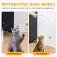 🎉 LIMITED TIME 50% OFF! 😻 Fun Interactive Suction Cup Cat Wand Toy – 360° Rotation, 2 Automatic Modes & Hands-Free Play ✨