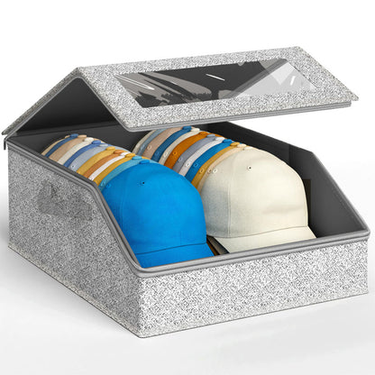 ⏳Time-Limited Special⏰Stackable Hat Storage Box with Clear Window