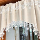 ⏳Time-Limited Special⏰Versatile Country Style Curtain with Star Lace Trim⭐️